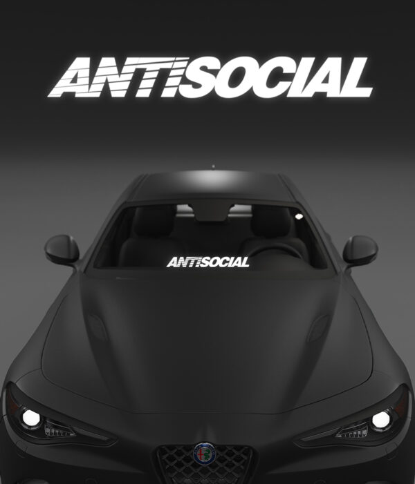 Pegatina Antisocial