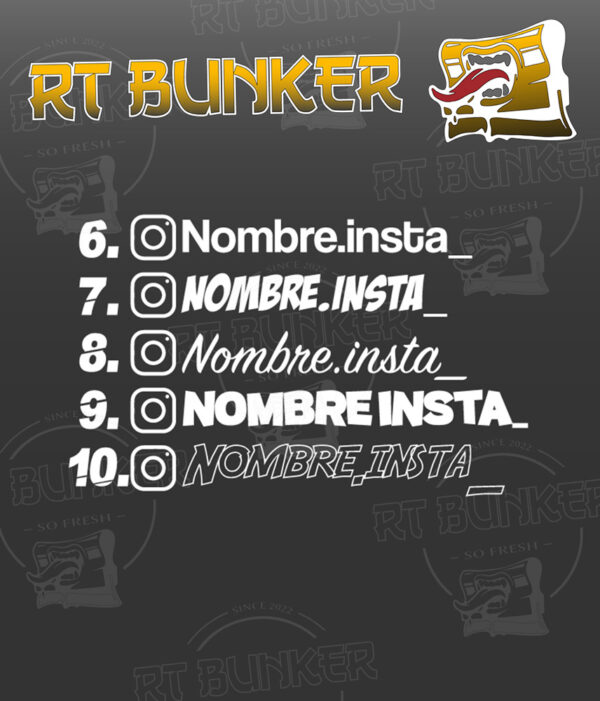 Pegatina Instagram