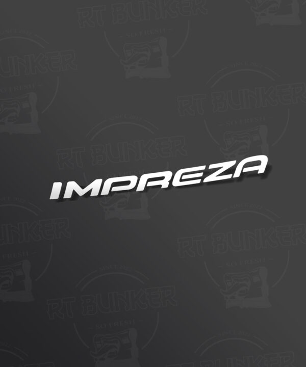 Pegatina Impreza Subaru