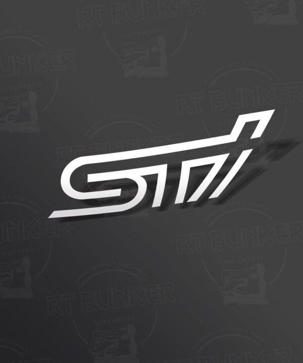 Pegatina Sti Subaru