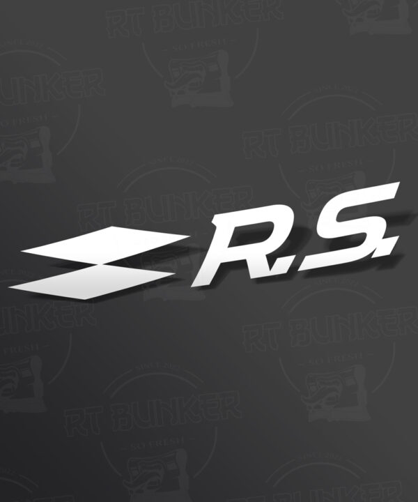 Pegatina RS Renault
